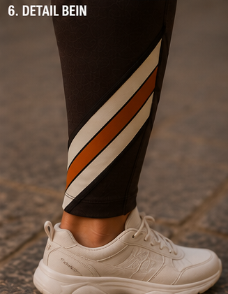 Celaje Top Espresso Coral - Detail Bein